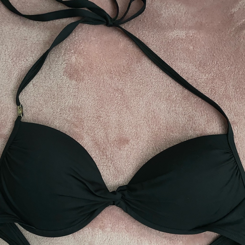 Victoria Secret Black push up bikini top